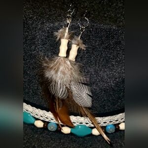 Handmade Feather Earrings 🪶